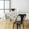 Douceur d'Intérieur Nappe Rectangle (140 x 240 cm) Disco Jaune, PVC Imprime
