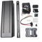 Electric Bike Shelf Battery Box, E-Bike Battery Capacity Case, Plastic Case for 48V Large Capacity 1865 Holder Black