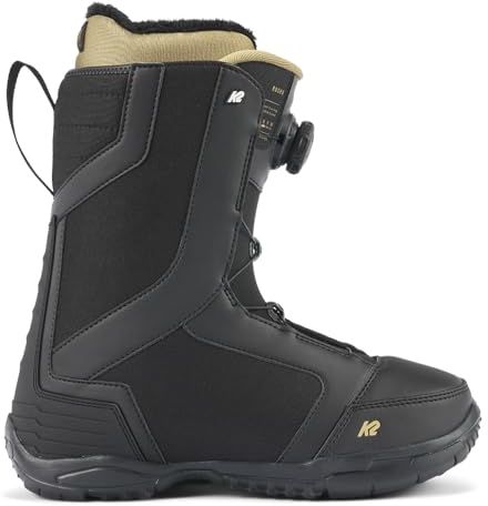 K2 Herren Snowboard Boot Rosko 2025 Schwarz, 48 - BOA Fit System, Intuition Comfort Foam 3D Liner, Flex Zone Upper, Phy-Lite Outsole