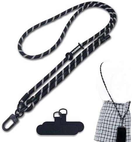 xiaoxiaozhijia Handyband zum Umhängen,Handykette Universal,Lanyard AbnehmbarHandy,Schlüsselband für Alle Smartphones Hüllen