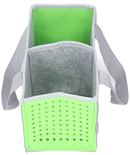 Carry Bag for Toniebox Audio Player Starter Set, Storage Bag for Tonies Figurine Travel Carrying Storage Bag Extra Space Felt Cloth Case for Kids Toniebox Accessories (Green)