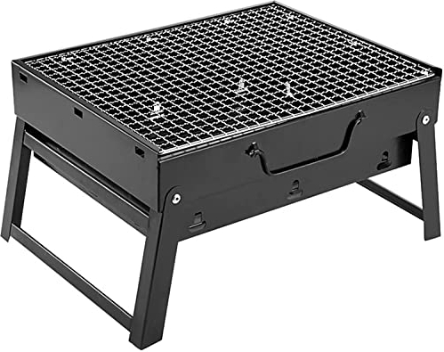 MRLILIN BBQ Grill Outdoor Gas grill Mini Home Charcoal Grill Outdoor Portable BBQ Foldable Portable Camping BBQ Stainless Steel BBQ Tools