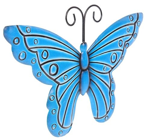 Levemolo Metal Butterflies Wanddekoration Bunte Skulptur Für Wandkunst Und Garten Installieren Langlebig Und Charmant Geeignet Für Wohnräume Und Außenbereiche