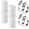 2PCS Washing Machine Waste Pipe Connector 110810 Hose Clips Waste Pipe Extension for Washing Machine Dishwasher Outlet Drain Hose