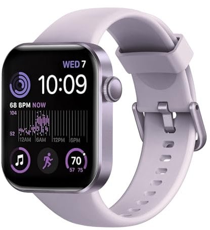 Smartwatch Uomo Donna, 1.85 Orologio Smartwatch con Effettua/Risposta Chiamate, 140 Sportive Smart Watch con Contapassi/Sonno/Cardiofrequenzimetro/SpO2, Impermeabil IP68 Smartband per Android iOS