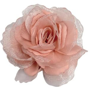 80mm Soie Camélia Fleur Grande Broche Revers Épinglette Tissu Fait Main Broches Fleur Rose Épinglette Charme Pour Femme Soirée De Mariage Robe De Danse Costume Vêtements Accessoires Bijoux (rose)