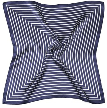MayTree Seidentuch quadratisch Zen 53x53 blau