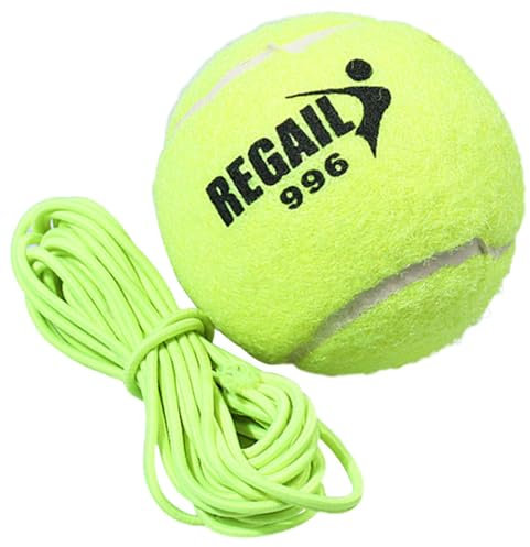 Tennis-Trainingsgerät, Reboundball, Tennisball mit elastischem Seil für Kinder, Erwachsene, Anfänger