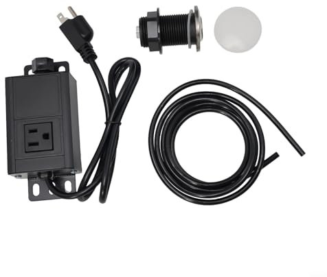 Kit de commutateur d'air à sortie unique convivial pour l'élimination des ordures Construction en acier inoxydable