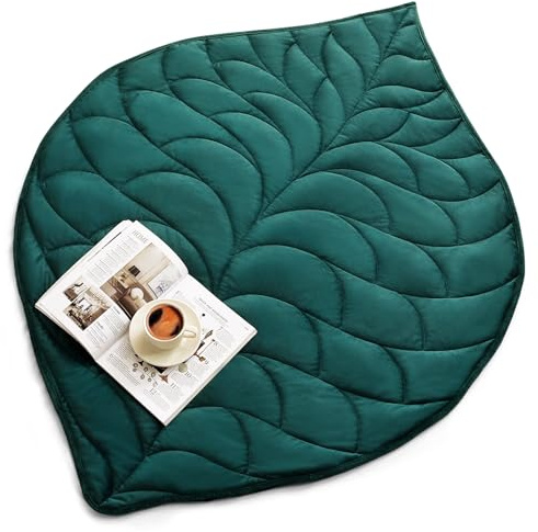 Gewichtsdecke für Erwachsene, 4,5 kg, 152,4 x 198,1 cm, waschbare Decken, Grün