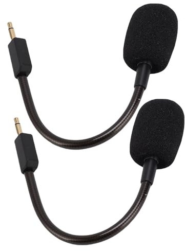 Plyisty Replacement Mic for BlackShark V2 Gaming Headset, 3.5mm Jack, Detachable Noise Cancelling Microphone for BlackShark V2 SE/PRO (Black)