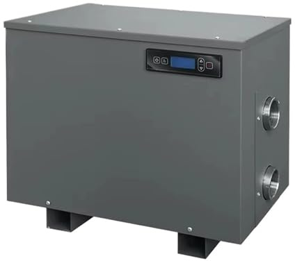 SMTYXS Équipement De Piscine, Pompe Chauffe-Eau, Générateur Chaleur Et Froid avec Écran D'affichage for Système Chauffage Chauffage Efficace(30kw)