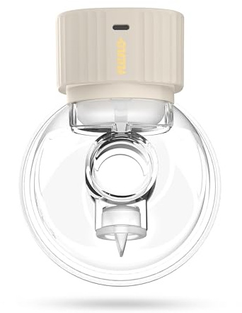 Neno Vento Milchpumpe Elektrisch Freihändig - Elektrische Milch Pumpe Handsfree - Breast Pump Electric - Dreiphasen Abpumpen Muttermilch - 9 Saugstufen - BPA-frei- Schnelles USB-C-Laden