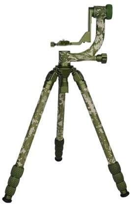 Tripod, CT-3204 Camo Carbon Fiber Tripod With CH-20 Gimbal Head Professional Outdoor Compatible For Nikon,for parts