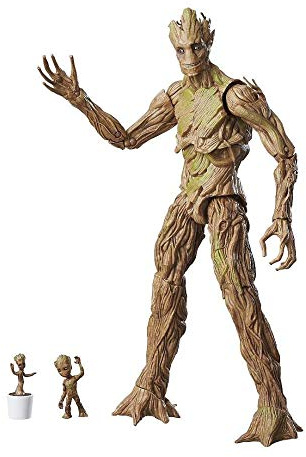 Marvel Legends 6-Inch Series Guardians of the Galaxy Exclusive Groot Evolution Action Figures