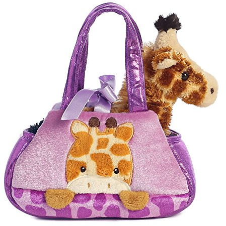 Aurora, 32768, Fancy Pal, Peek-a-Boo Giraffe, 8In, Soft Toy, Brown