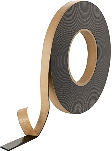 POPPSTAR doppelseitiges Butyl Klebeband (10m x 15mm x 1,6mm) Dichtband selbstklebend schwarz