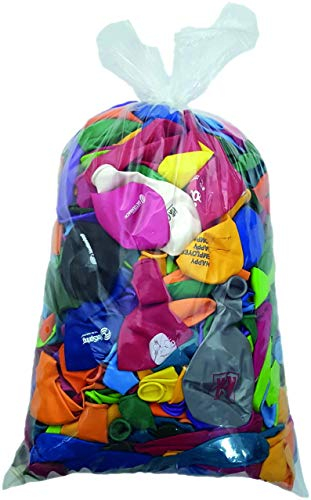 1 kg Beutel Luftballons Fehldrucke mit ca. 300 Stück 25-40cm Durchmesser