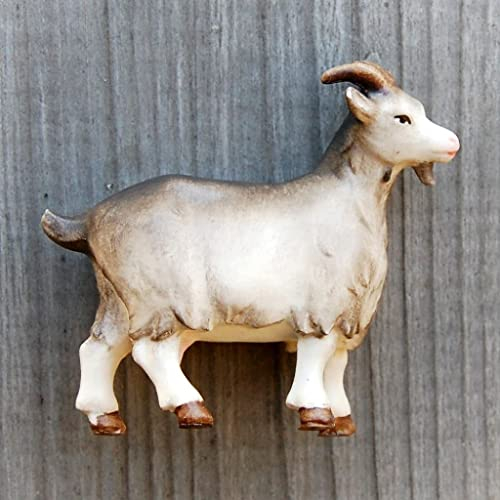 ChoralisWoodArt Krippenfiguren - Ziege, farbe, 23 cm