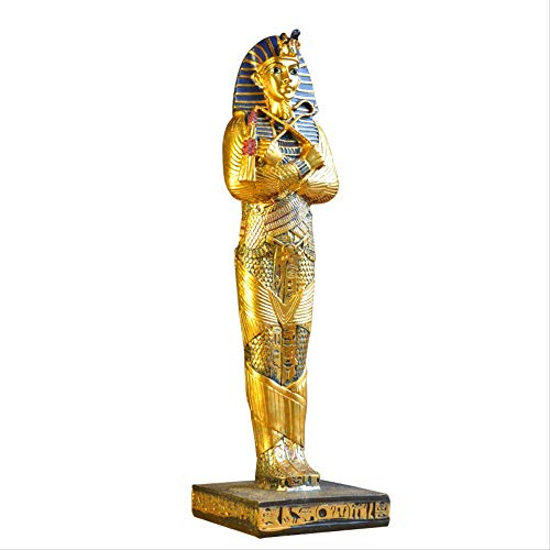 LISAQ Cleopatra Göttin Pharaonen Tutanchamun Statue & Skulptur Harz Kunst & Handwerk ägyptischen Stil Wohnaccessoires