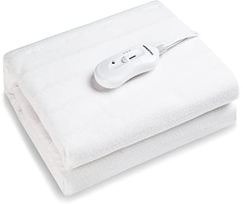 Venustas Electric Blanket, Electric Under Blanket,Heated Blanket with 3 Heat Settings, Soft Polyester Material