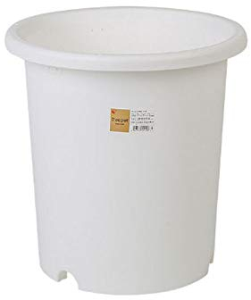 caihuashopping Blumentopf Garten Obstbaum Pflanzen Topf atmungsaktiv mit Drainage-Loch-Blumen-Topf-Haushalts-Plastik Großem Blumentopf Übertopf (Size : L)