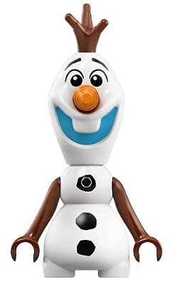 LEGO Disney Prinzessinnen Olaf der Schneemann Mini-Puppe aus 43197 (Beutel)