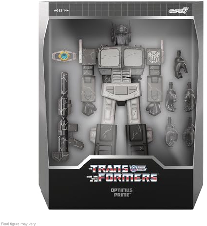 Super 7 Transformers Ultimates Optimus Prime Fallen Leader Figur, 18 cm