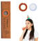 Wooden Kazoo, FainFun Kazoo Instrument aus Holz, Kazoo mit 2 Ersatzmembran, Holz Instrument Kazoo für Kinder Erwachsener, Kazoo Instrument Saxophon für Gitarren, Geigen, Ukulele-Begleitung