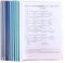 Kunststoff A4 Sliding Bar Binder, A4 Kunststoff Bericht Abdeckungen, 10 Stück Ordnerschieber, Klemmschienen, Sliding Bar Bindern, Schiebebinder Für Zuhause Schule Büro Dokumente Klassifizierung