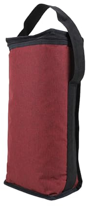 JISADER Bolsas de Dos Botellas, Bolsa enfriadora de Vino portátil para Hombres y Mujeres, Bolsa de Vino Multiusos, Bolsa térmica para Acampar y