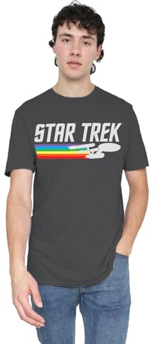 Star Trek Unisex Rainbow Trail Unisex T Shirt T-Shirt