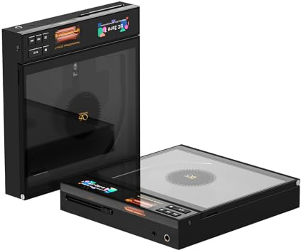 SHANLING EC Zero T HiFi Portable CD Player with R2R DAC & Dual JAN6418 Tubes, 768KHz/32Bit, DSD512, Bluetooth 5.3 Transmitter, CD Ripping and 5500mAh Battery