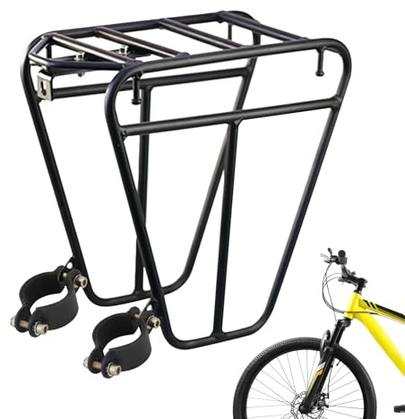 Fahrrad Gepäckträger Vorne - Fahrrad-Gepäckträger | Fahrradträger | Fahrrad-Front-Gepäckträger | Fahrrad-Vorderradgepäckträger | Fahrradausrüstung | Fahrradkorb | Fahrradgepäckträgerhinten