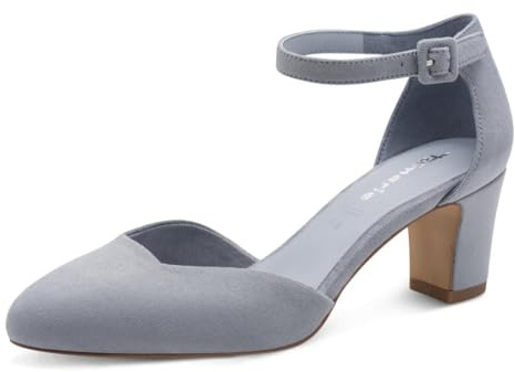Tamaris Damen Pumps Absatzschuhe Riemchenpumps schwarz schwarz