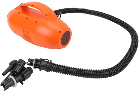 Luocute Elektrische Luftpumpe 600W Multifunktional Tragbarer Inflator für Zelte Luftmatratzen Yogamatten Boote