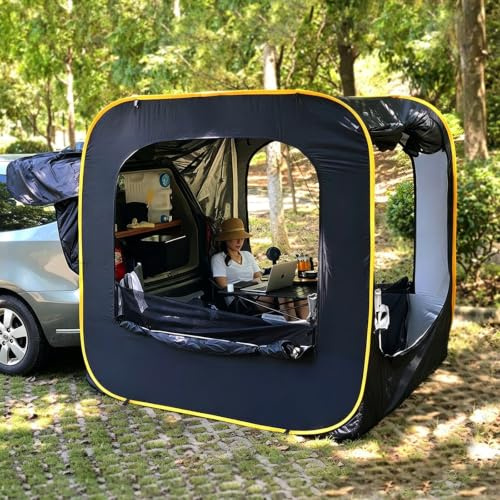 Avance Furgoneta para 4-6 Personas, Tienda Cocina Camping | Impermeable Fácil de Instalar, para Viajes por Carretera, Acampadas y Actividades Al Aire Libre para Coches, Camiones y Suv