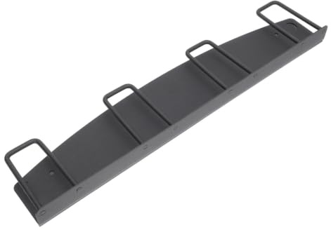 STOBAZA Porte-tasses Mural Magnétique, Porte-gobelets en Acier Inoxydable Noir, sans Perçage, Installation Facile, Cuisine et Décoration Intérieure