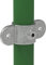 Fenau | Gelenk-Stück/Gelenk-Auge, vertikal, beidseitig, Ø 33,7 mm, Angel-Rohr-Verbinder, Temperguss galvanisiert, feuerverzinkt, inkl. Schrauben
