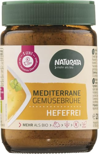 Naturata Brodo biologico mediterraneo, senza lievito (1 x 200 g)
