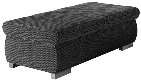 Mirjan24 Polsterhocker Sitzbank Orkan groß Hocker Sitzhocker Modern Pouf Fußbank Sitzmöbel 120x60 (Majorka 03)