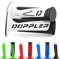 Doppler Radical Motorrad Motorroller Lenkergriffe Motorrad Griffe Griffgummis 2 Stück 1x 22mm + 1x 24-25mm (Schwarz/Weiß) Kompatibel mit BMW KTM Honda Yamaha KSR Aprilia Kawasaki Suzuki Piaggio