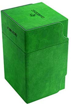 Gamegenic Watchtower 100-Card Convertible Deck Box, Green