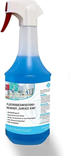 Flächendesinfektionsreiniger Surface King, anwendungsfertige Sprühflasche, 1 L