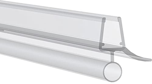 Joint de douche transparent 1000 mm pour épaisseur de verre 6/7/8 mm pour porte en verre avec joint d'étanchéité