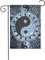 Ying Yang Diagramm Hofdekoration Gartenflagge :: Dekorative Flaggen, hauptsächlich für Terrassen, Gärten, Blumentöpfe usw. 30,5 x 45,7 cm