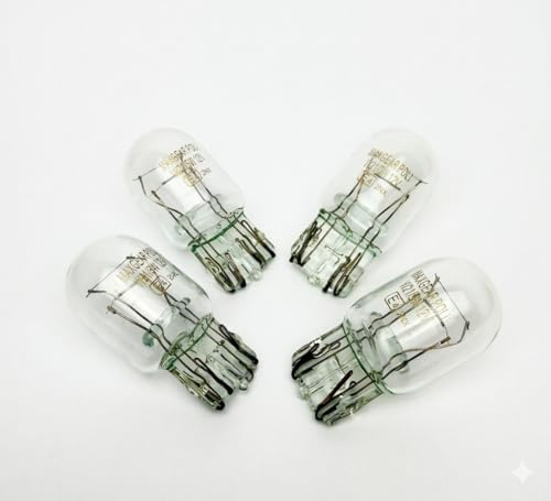 Hallenwerk 4er Set T20 W21/5W Tagfahrlicht Standlicht 12V 21W/5W Farbe. Clear/Warm Weiß