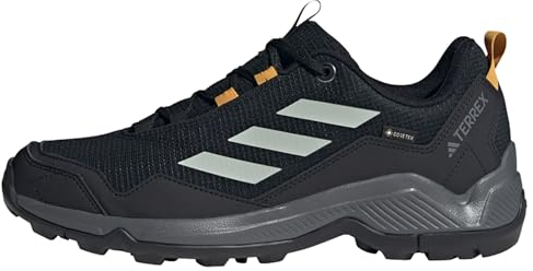 adidas Hombre Terrex Eastrail GORE-TEX Hiking Shoes, Core Black / Silver / Preloved Yellow, 44 EU