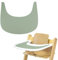 Tovaglietta per seggiolone, in silicone resistente, pulita e igienica, per accessori per seggioloni Tripp Trapp, adatta per vassoio seggiolone per Tripp Trapp (verde)