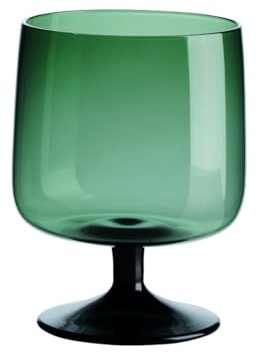 ASA sarabi Stielglas, grün D. 8 cm, H. 10,5 cm, 0,2 l.